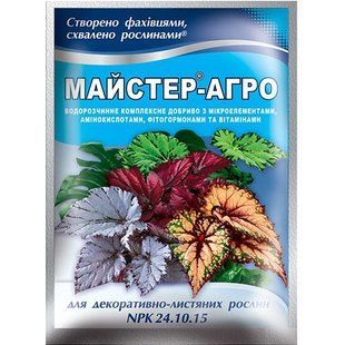 Мастер для декоративно-лиственных 25г